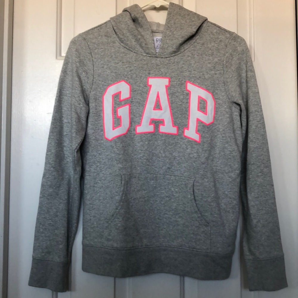 GAP Kids - girls logo hoodie sweater